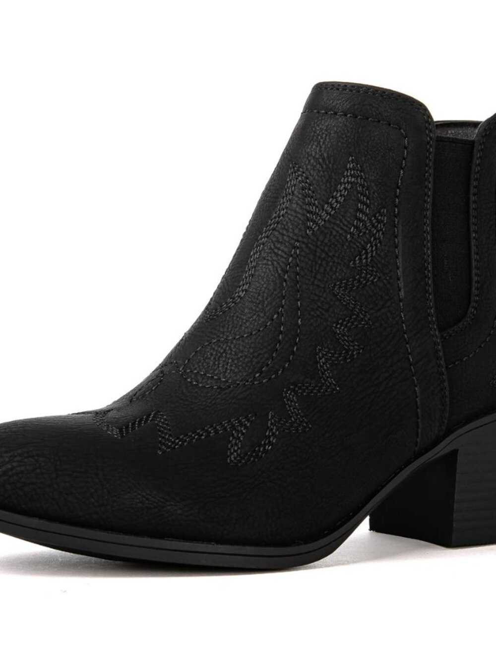 Women's Cowgirl Boots Pull On Ankle Booties